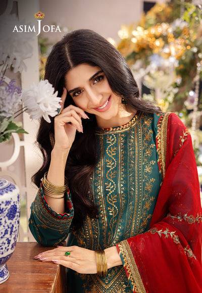 Asim Jofa | Dhanak Rang Collection | AJCF-23 - Pakistani Designer Dress - by Asim Jofa | Type: Formal - 100% Original at Saira Sultan