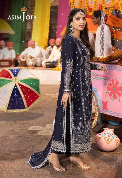 Asim Jofa | Chamak Damak Festive 24 | AJCD-24 - Pakistani Designer Dress - by Asim Jofa | Type: Formal - 100% Original at Saira Sultan