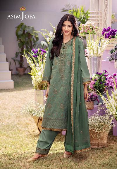 Asim Jofa | Dhanak Rang Collection | AJCF-15 - Pakistani Designer Dress - by Asim Jofa | Type: Formal - 100% Original at Saira Sultan