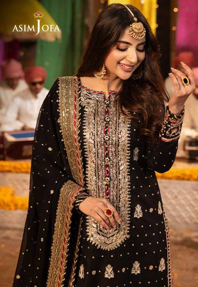 Asim Jofa | Chamak Damak Festive 24 | AJCD-02 - Pakistani Designer Dress - by Asim Jofa | Type: Formal - 100% Original at Saira Sultan