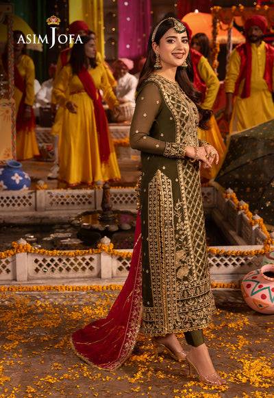 Asim Jofa | Chamak Damak Festive 24 | AJCD-27 - Pakistani Designer Dress - by Asim Jofa | Type: Formal - 100% Original at Saira Sultan