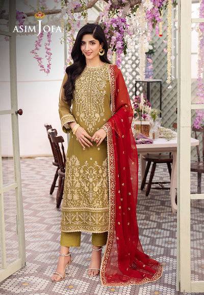 Asim Jofa | Dhanak Rang Collection | AJCF-26 - Pakistani Designer Dress - by Asim Jofa | Type: Formal - 100% Original at Saira Sultan