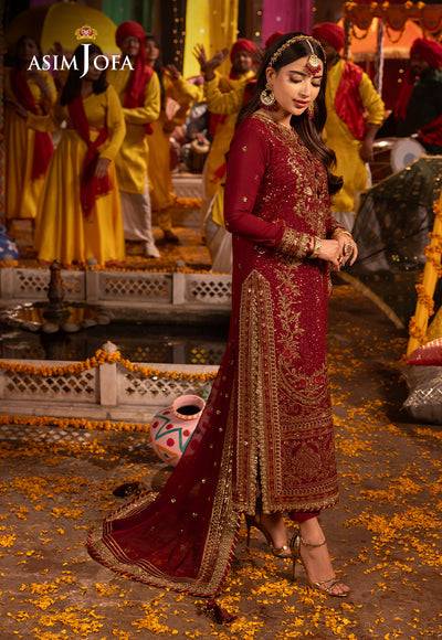 Asim Jofa | Chamak Damak Festive 24 | AJCD-04 - Pakistani Designer Dress - by Asim Jofa | Type: Formal - 100% Original at Saira Sultan