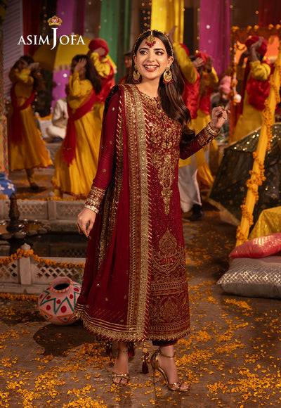 Asim Jofa | Chamak Damak Festive 24 | AJCD-04 - Pakistani Designer Dress - by Asim Jofa | Type: Formal - 100% Original at Saira Sultan