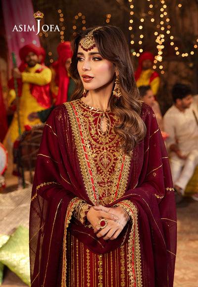 Asim Jofa | Chamak Damak Festive 24 | AJCD-28 - Pakistani Designer Dress - by Asim Jofa | Type: Formal - 100% Original at Saira Sultan