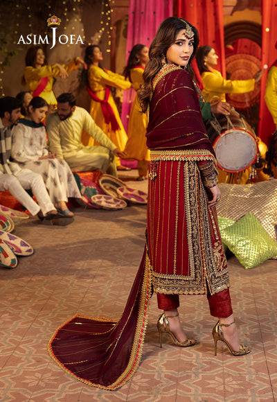 Asim Jofa | Chamak Damak Festive 24 | AJCD-28 - Pakistani Designer Dress - by Asim Jofa | Type: Formal - 100% Original at Saira Sultan