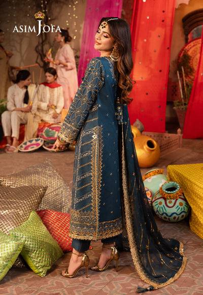 Asim Jofa | Chamak Damak Festive 24 | AJCD-01 - Pakistani Designer Dress - by Asim Jofa | Type: Formal - 100% Original at Saira Sultan