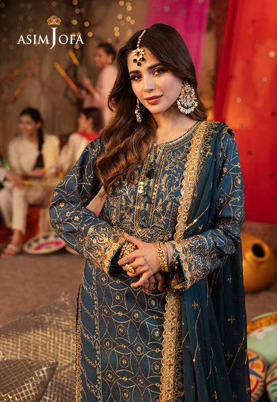 Asim Jofa | Chamak Damak Festive 24 | AJCD-01 - Pakistani Designer Dress - by Asim Jofa | Type: Formal - 100% Original at Saira Sultan