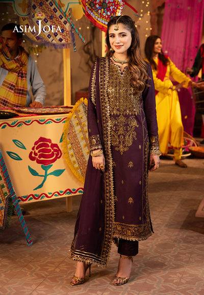 Asim Jofa | Chamak Damak Festive 24 | AJCD-23 - Pakistani Designer Dress - by Asim Jofa | Type: Formal - 100% Original at Saira Sultan