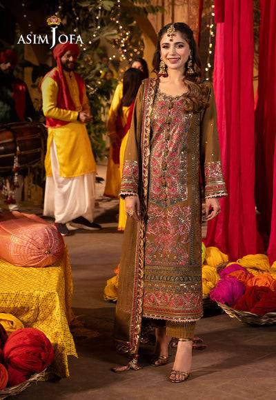 Asim Jofa | Chamak Damak Festive 24 | AJCD-08 - Pakistani Designer Dress - by Asim Jofa | Type: Formal - 100% Original at Saira Sultan