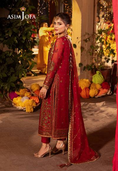 Asim Jofa | Chamak Damak Festive 24 | AJCD-13 - Pakistani Designer Dress - by Asim Jofa | Type: Formal - 100% Original at Saira Sultan