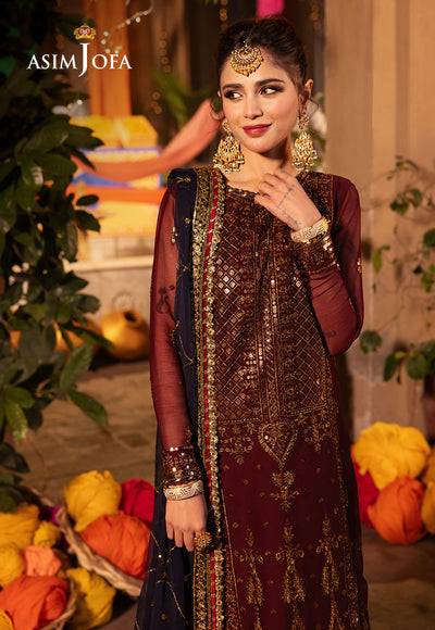 Asim Jofa | Chamak Damak Festive 24 | AJCD-20 - Pakistani Designer Dress - by Asim Jofa | Type: Formal - 100% Original at Saira Sultan