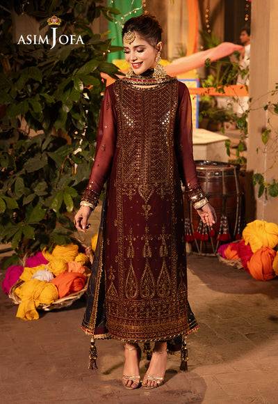 Asim Jofa | Chamak Damak Festive 24 | AJCD-20 - Pakistani Designer Dress - by Asim Jofa | Type: Formal - 100% Original at Saira Sultan