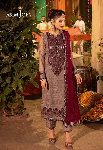 Asim Jofa | Chamak Damak Festive 24 | AJCD-15 - Pakistani Designer Dress - by Asim Jofa | Type: Formal - 100% Original at Saira Sultan