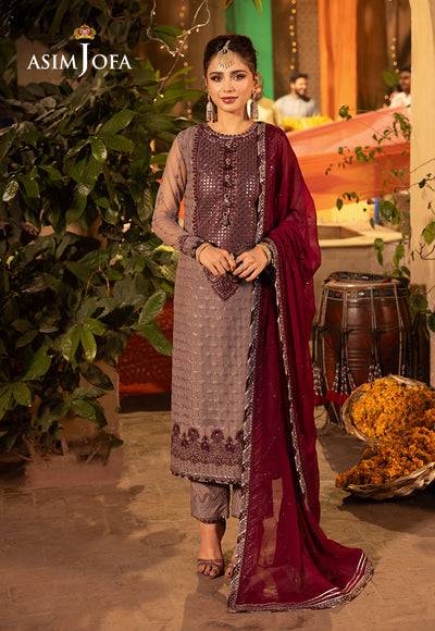 Asim Jofa | Chamak Damak Festive 24 | AJCD-15 - Pakistani Designer Dress - by Asim Jofa | Type: Formal - 100% Original at Saira Sultan