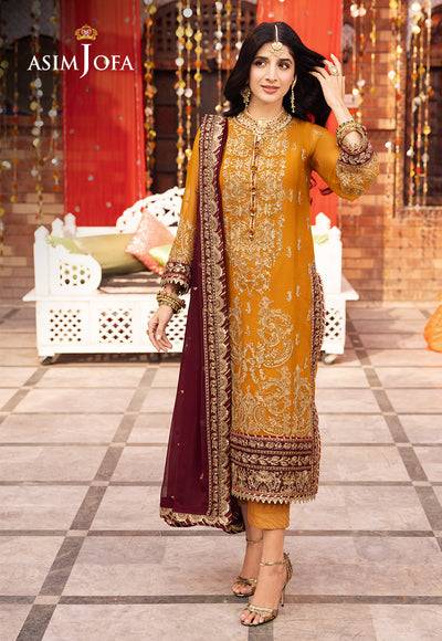 Asim Jofa | Chamak Damak Festive 24 | AJCD-30 - Pakistani Designer Dress - by Asim Jofa | Type: Formal - 100% Original at Saira Sultan
