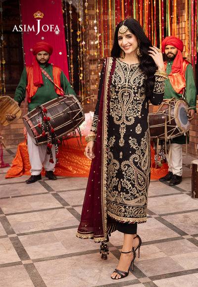 Asim Jofa | Chamak Damak Festive 24 | AJCD-03 - Pakistani Designer Dress - by Asim Jofa | Type: Formal - 100% Original at Saira Sultan