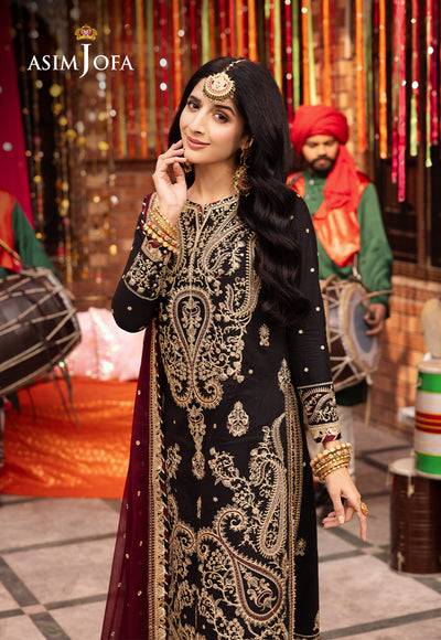 Asim Jofa | Chamak Damak Festive 24 | AJCD-03 - Pakistani Designer Dress - by Asim Jofa | Type: Formal - 100% Original at Saira Sultan