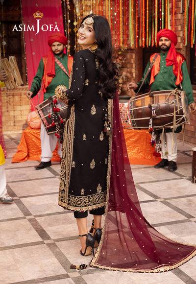 Asim Jofa | Chamak Damak Festive 24 | AJCD-03 - Pakistani Designer Dress - by Asim Jofa | Type: Formal - 100% Original at Saira Sultan