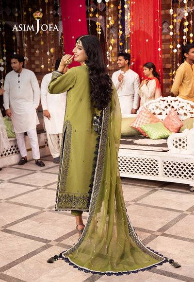Asim Jofa | Chamak Damak Festive 24 | AJCD-10 - Pakistani Designer Dress - by Asim Jofa | Type: Formal - 100% Original at Saira Sultan