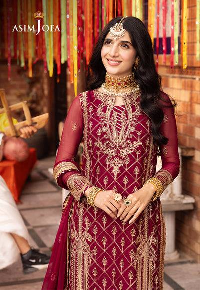 Asim Jofa | Chamak Damak Festive 24 | AJCD-05 - Pakistani Designer Dress - by Asim Jofa | Type: Formal - 100% Original at Saira Sultan