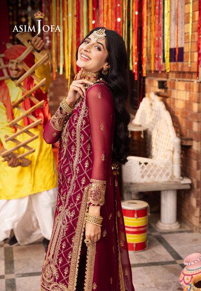 Asim Jofa | Chamak Damak Festive 24 | AJCD-05 - Pakistani Designer Dress - by Asim Jofa | Type: Formal - 100% Original at Saira Sultan