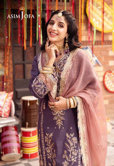 Asim Jofa | Chamak Damak Festive 24 | AJCD-26 - Pakistani Designer Dress - by Asim Jofa | Type: Formal - 100% Original at Saira Sultan