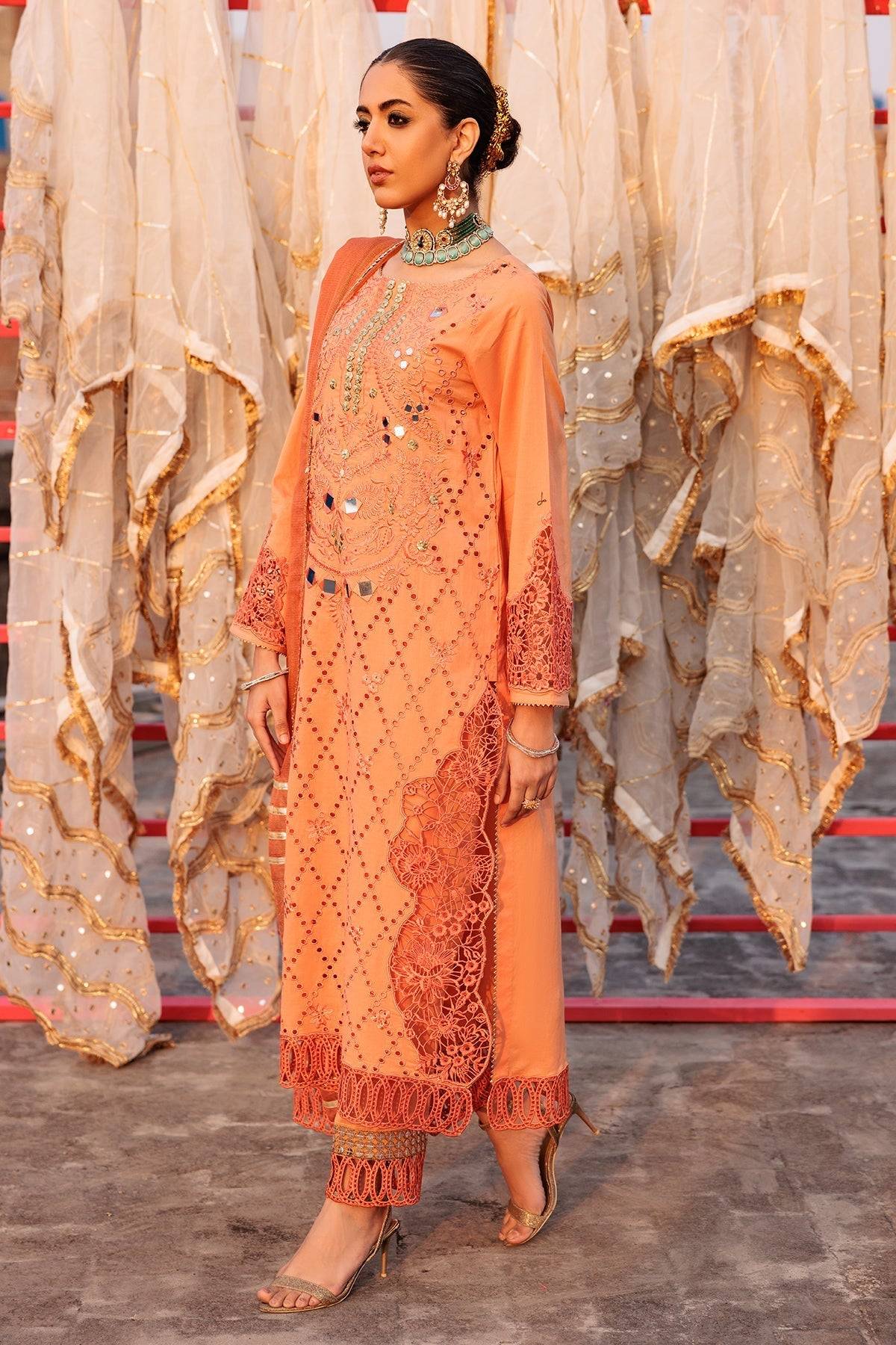Charizma | Eid Edit Vol 2 | ED4-10 - Pakistani Designer Dress - by Charizma | Type: Luxury - 100% Original at Saira Sultan