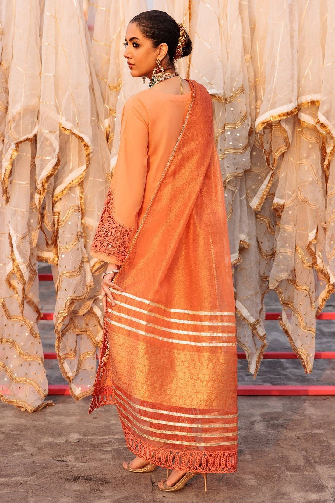 Charizma | Eid Edit Vol 2 | ED4-10 - Pakistani Designer Dress - by Charizma | Type: Luxury - 100% Original at Saira Sultan