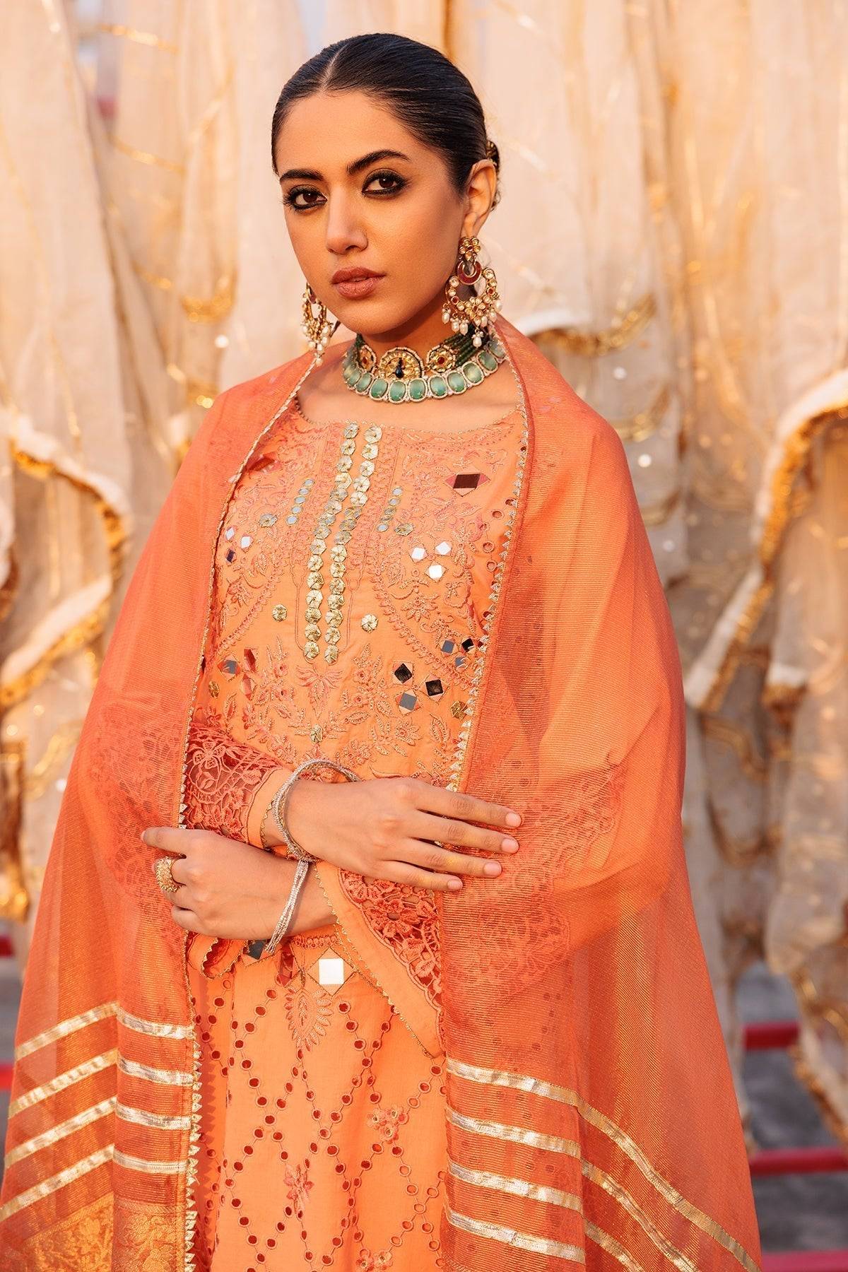 Charizma | Eid Edit Vol 2 | ED4-10 - Pakistani Designer Dress - by Charizma | Type: Luxury - 100% Original at Saira Sultan