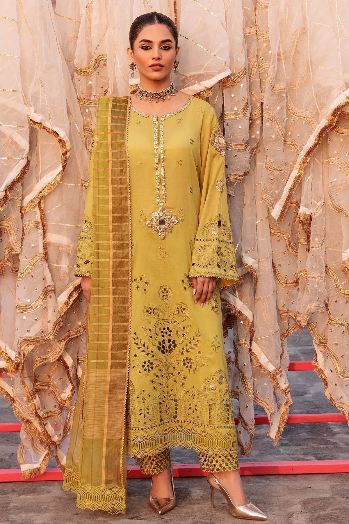 Charizma | Eid Edit Vol 2 | ED4-09 - Pakistani Designer Dress - by Charizma | Type: Luxury - 100% Original at Saira Sultan