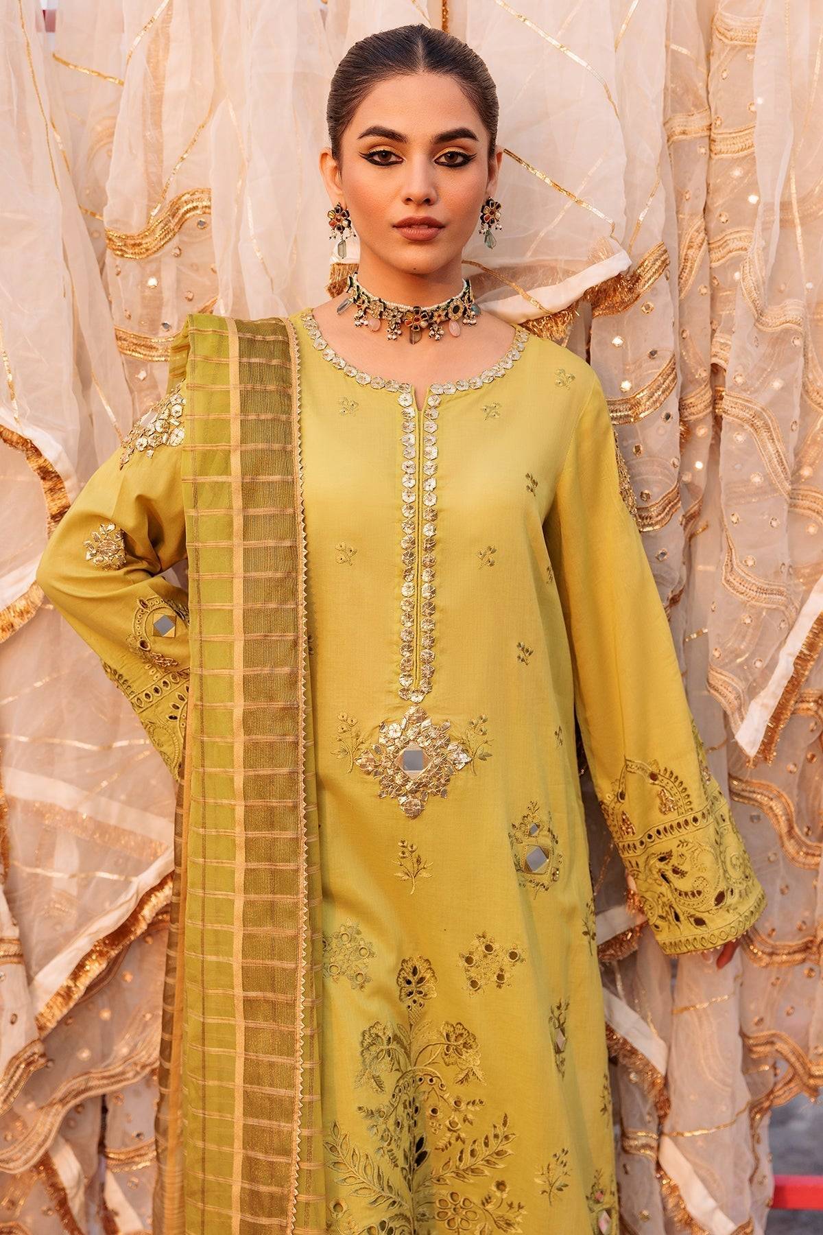 Charizma | Eid Edit Vol 2 | ED4-09 - Pakistani Designer Dress - by Charizma | Type: Luxury - 100% Original at Saira Sultan