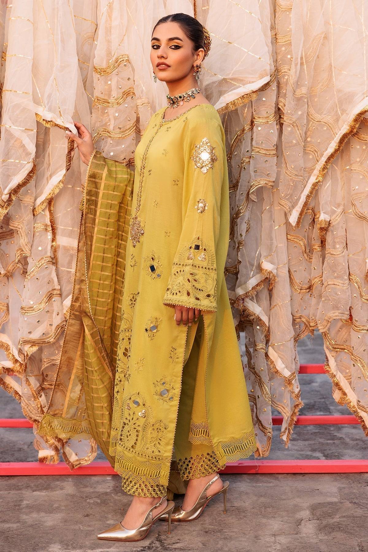 Charizma | Eid Edit Vol 2 | ED4-09 - Pakistani Designer Dress - by Charizma | Type: Luxury - 100% Original at Saira Sultan