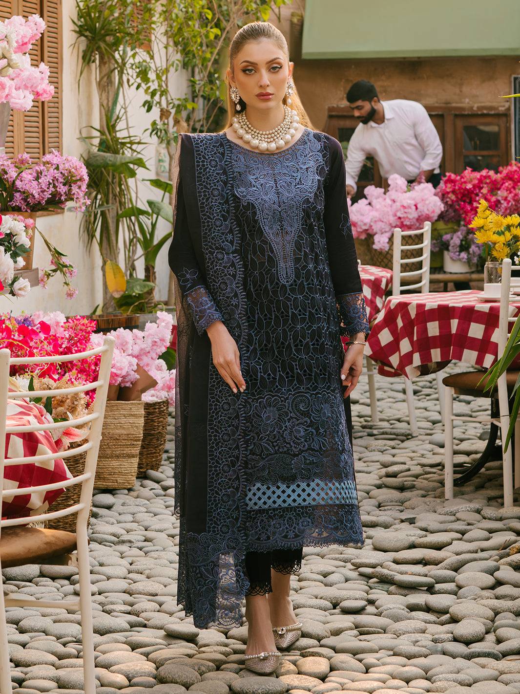 Mahnur | Mahrukh Eid Edit 24 | MIA - Pakistani Designer Dress - by Mahnur | Type: Luxury - 100% Original at Saira Sultan