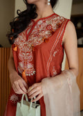 Sadaf Fawad Khan | Lawn 24 | Faizah (B) - Pakistani Designer Dress - by Sadaf Fawad Khan | Type: Luxury - 100% Original at Saira Sultan