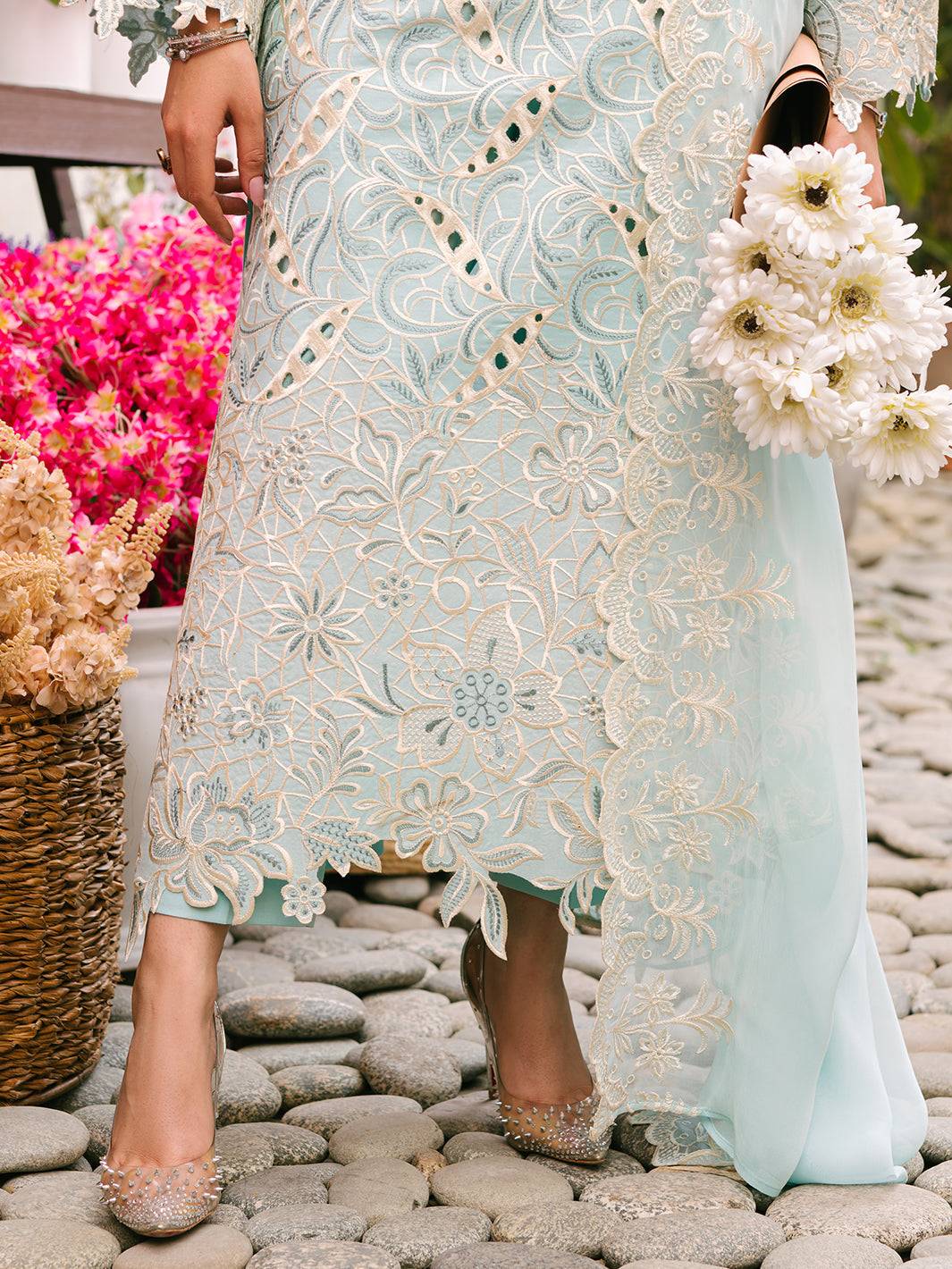 Mahnur | Mahrukh Eid Edit 24 | MILANO - Pakistani Designer Dress - by Mahnur | Type: Luxury - 100% Original at Saira Sultan