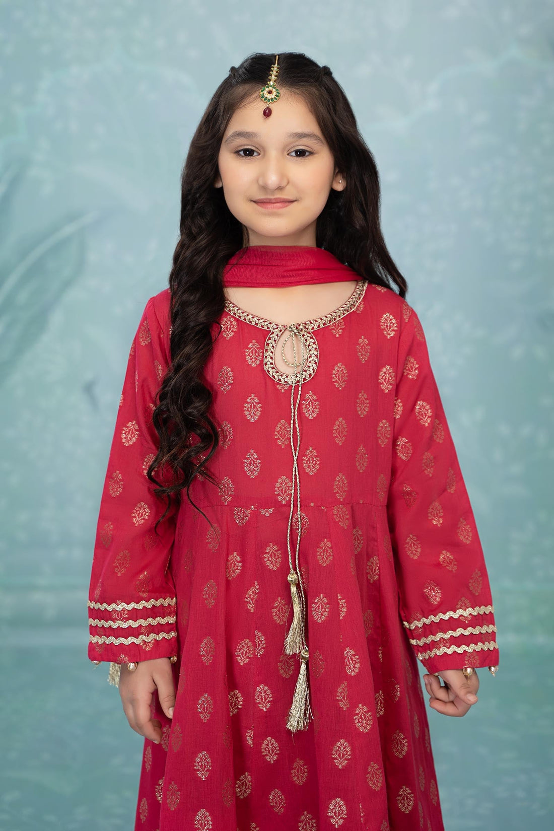 Maria B | 3 Piece Embroidered Suit | MKD-EF23-31R1 -  Maria B KidsClothes -  Saira Sultan