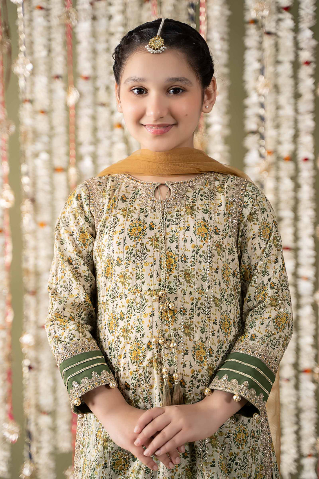 Maria B | 3 Piece Embroidered Lawn Suit | MKD-EF25-27 -  Maria B KidsClothes -  Saira Sultan
