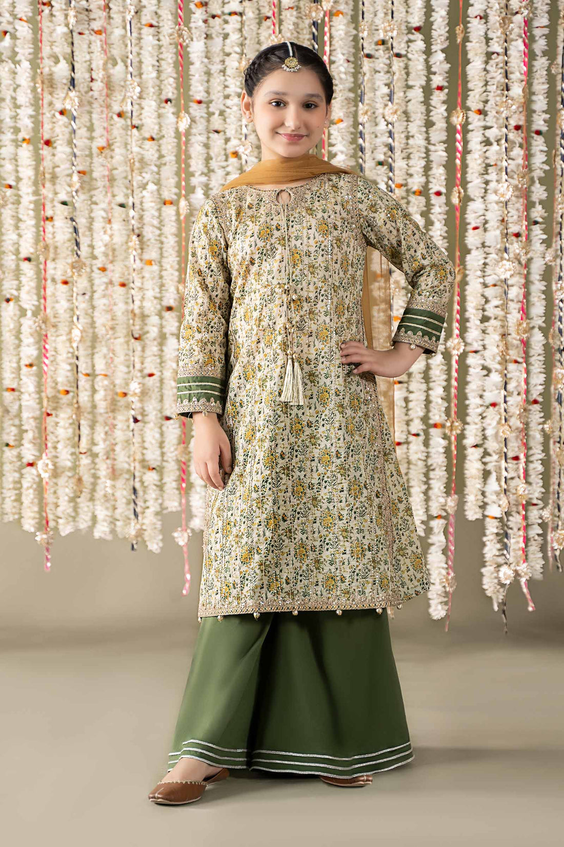 Maria B | 3 Piece Embroidered Lawn Suit | MKD-EF25-27 -  Maria B KidsClothes -  Saira Sultan
