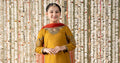 Maria B | 3 Piece Embroidered Raw Silk Suit | MKS-EF25-27