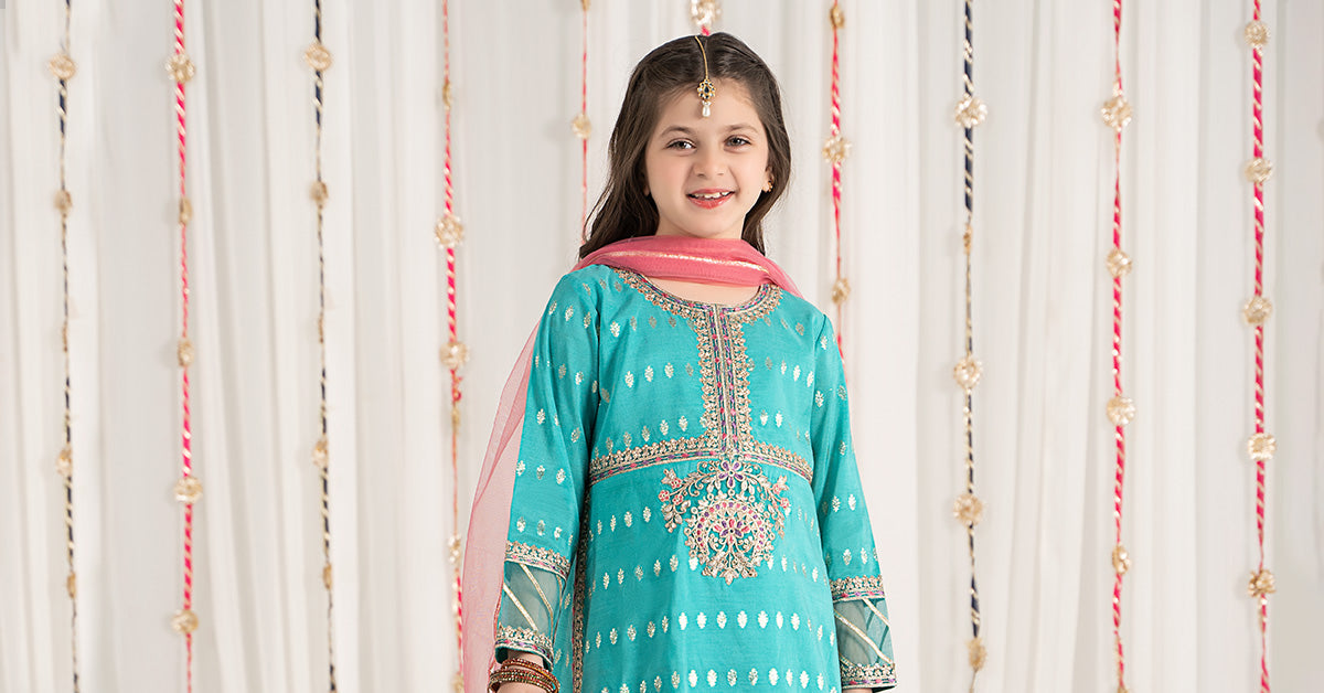Maria B | 3 Piece Embroidered Raw Silk Suit | MKS-EF25-30