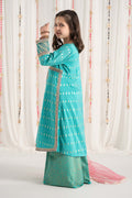 Maria B | 3 Piece Embroidered Raw Silk Suit | MKS-EF25-30
