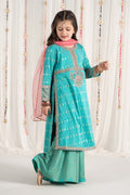 Maria B | 3 Piece Embroidered Raw Silk Suit | MKS-EF25-30