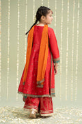 Maria B | 3 Piece Embroidered Raw Silk Suit | MKS-W24-02