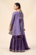 Maria B | 3 Piece Embroidered Raw Silk Suit | MKS-W24-20