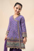 Maria B | 3 Piece Embroidered Raw Silk Suit | MKS-W24-20