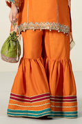 Maria B | 3 Piece Embroidered Raw Silk Suit | MKS-W24-31