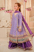 Maria B | 3 Piece Embroidered Raw Silk Suit | MKS-W24-20