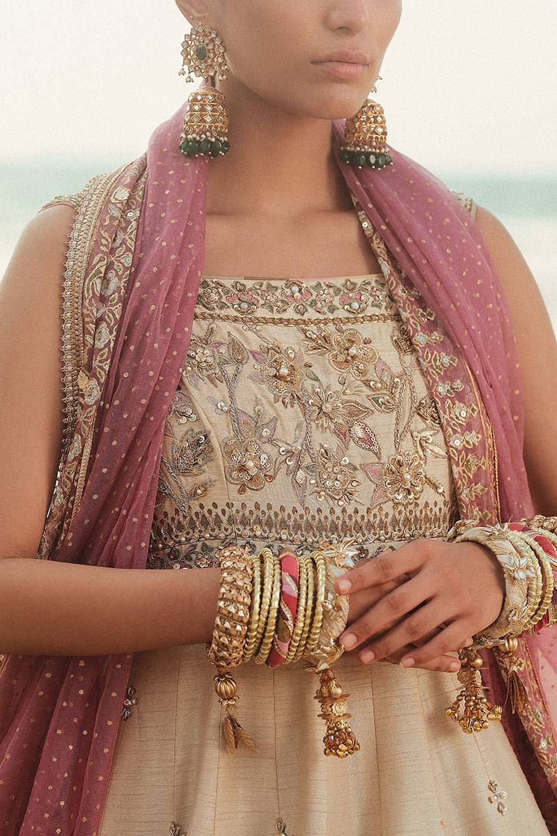 MNR | Gehraiyaan Shaadi Collection | Armala - Pakistani Designer Dress - by MNR | Type: Bridal - 100% Original at Saira Sultan