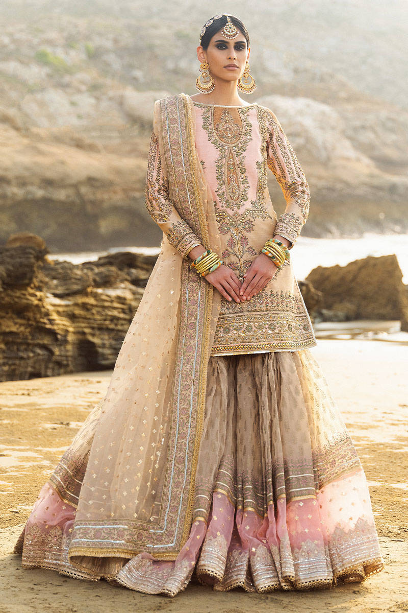 MNR | Gehraiyaan Shaadi Collection | Shehrbano - Pakistani Designer Dress - by MNR | Type: Bridal - 100% Original at Saira Sultan
